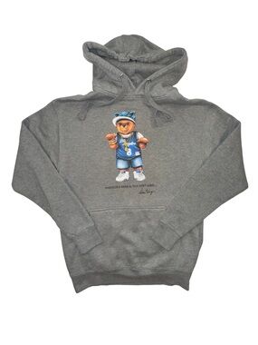 The Dirt Label Fabolous Bear Limited Edition Hoodie Gray M